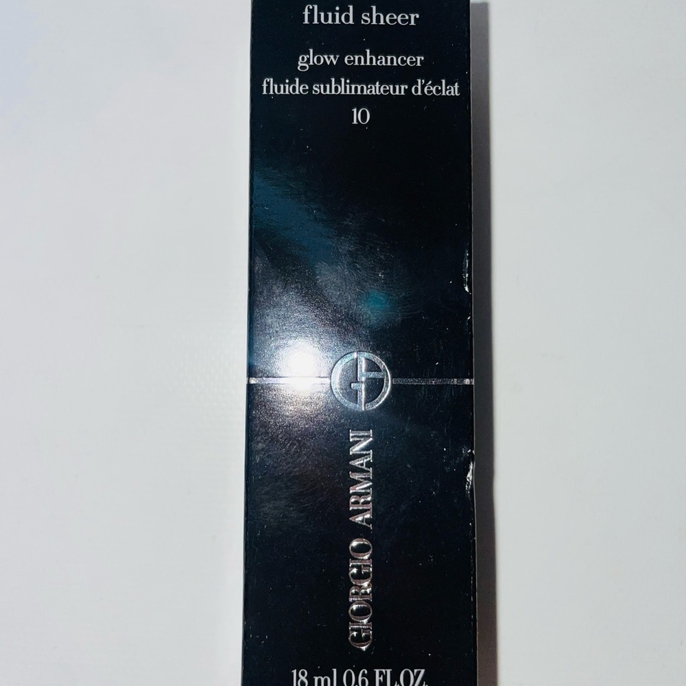 Giorgio Armani Fluid Sheer Glow Enhancer # 10 Bronze 🤩100% Original - Picture 6 of 13